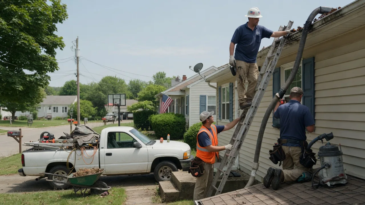 Gutter Installation in La Moille, IL near me